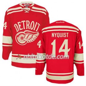 Reebok Detroit Red Wings Trikot Gustav Nyquist #14 2014 Winter Classic Rot - Herren