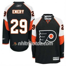 Reebok Philadelphia Flyers Trikot Ray Emery #29 Ausweich Schwarz - Herren