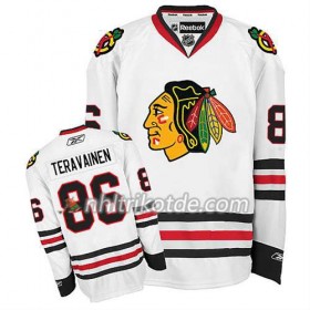Chicago Blackhawks Trikot Teuvo Teravainen #86 Premier Auswärts Weiß - Kinder
