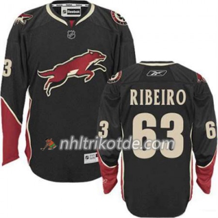 Reebok Arizona Coyotes Trikot Mike Ribeiro 63 Schwarz Ausweich - Herren