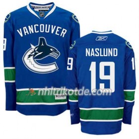 Reebok Vancouver Canucks Trikot Markus Naslund #19 Heim Blau - Herren