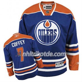 Reebok Edmonton Oilers Trikot Paul Coffey #7 Heim Blau - Herren