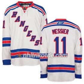 Reebok New York Rangers Trikot Mark Messier #11 Auswärts Weiß - Herren
