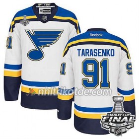 Reebok St. Louis Blues Trikot Vladimir Tarasenko #91 Weiß Auswärts 2016 Stanley Cup - Herren