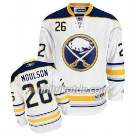 Reebok Buffalo Sabres Trikot Matt Moulson #26 Auswärts Weiß - Herren