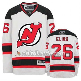 Reebok New Jersey Devils Trikot Patrik Elias #26 Auswärts Weiß - Herren