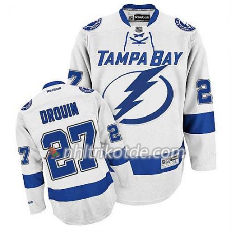 Reebok Tampa Bay Lightning Trikot Jonathan Drouin #27 Auswärts Weiß - Herren