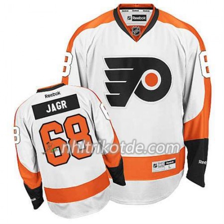Reebok Philadelphia Flyers Trikot Jaromir Jagr #68 Auswärts Weiß - Herren