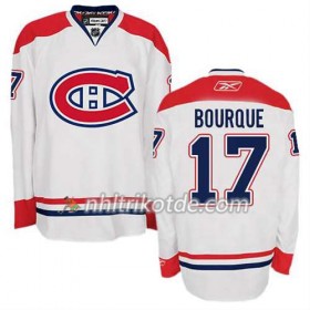 Reebok Montreal Canadiens Trikot Rene Bourque #17 Auswärts Weiß - Herren