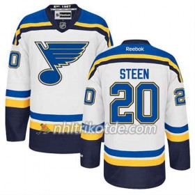 Reebok St. Louis Blues Trikot Alexander Steen #20 Auswärts Weiß - Herren