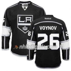 Reebok Los Angeles Kings Trikot Slava Voynov #26 Heim Schwarz - Herren