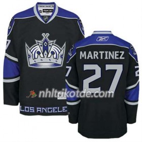 Reebok Los Angeles Kings Trikot Alec Martinez #27 Premier Ausweich Schwarz - Dame