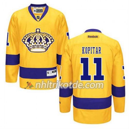Reebok Los Angeles Kings Trikot Anze Kopitar #11 Premier Ausweich Gold - Dame