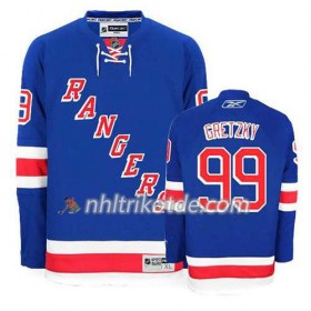 Reebok New York Rangers Trikot Wayne Gretzky #99 Heim Blau - Herren