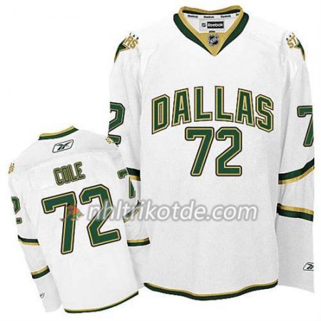 Reebok Dallas Stars Trikot Erik Cole #72 Ausweich Weiß - Herren