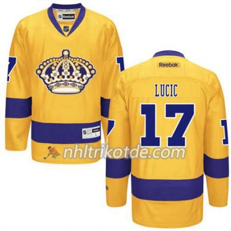 Reebok Los Angeles Kings Trikot Milan Lucic #17 Ausweich Gold - Herren