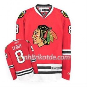 Reebok Chicago Blackhawks Trikot Nick Leddy 8 Rot Heim - Herren