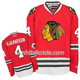 Chicago Blackhawks Trikot Niklas Hjalmarsson #4 Premier Heim Rot - Kinder