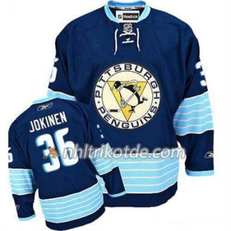 Reebok Pittsburgh Penguins Trikot Jussi Jokinen 36 Blau Ausweich - Herren
