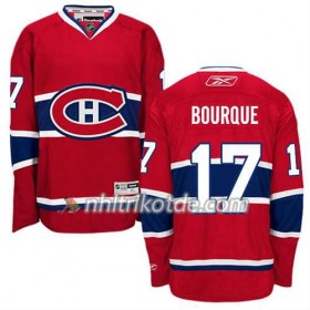 Reebok Montreal Canadiens Trikot Rene Bourque #17 Heim Rot - Herren