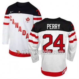Reebok Canada Team Trikot Corey Perry #24 100th Anniversary Weiß - Herren