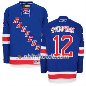 Reebok New York Rangers Trikot Lee Stempniak #12 Heim Blau - Herren