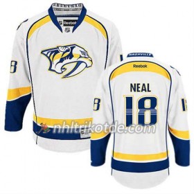 Reebok Nashville Predators Trikot James Neal #18 Auswärts Weiß - Herren