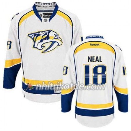Reebok Nashville Predators Trikot James Neal #18 Auswärts Weiß - Herren