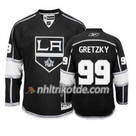 Reebok Los Angeles Kings Trikot Wayne Gretzky #99 Premier Heim Schwarz - Dame