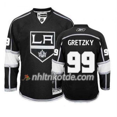 Reebok Los Angeles Kings Trikot Wayne Gretzky #99 Premier Heim Schwarz - Dame