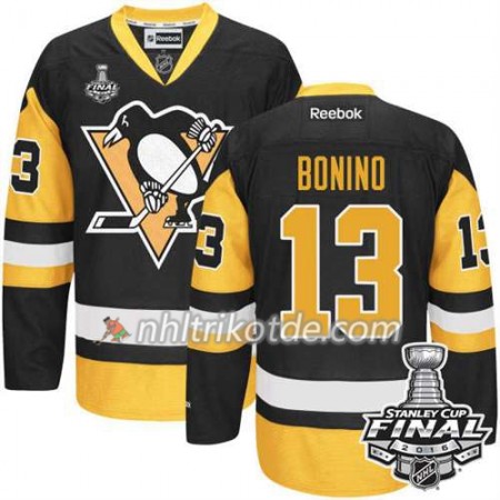 Reebok Pittsburgh Penguins Trikot Nick Bonino #13 Ausweich 2016 Stanley Cup - Herren