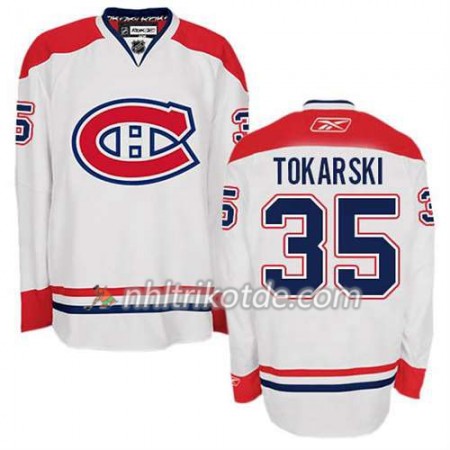 Reebok Montreal Canadiens Trikot Dustin Tokarski #35 Auswärts Weiß - Herren