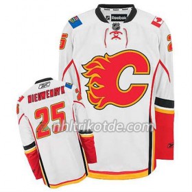 Reebok Calgary Flames Trikot Joe Nieuwendyk #25 Auswärts Weiß - Herren