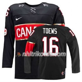 Reebok Canada Team Trikot Jonathan Toews #16 Ausweich Schwarz - Herren