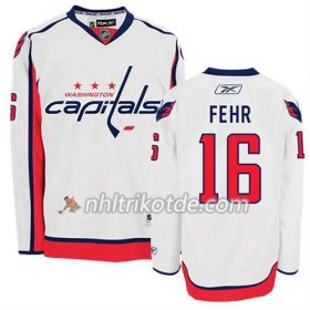 Reebok Washington Capitals Trikot Eric Fehr #16 Auswärts Weiß - Herren