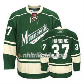 Reebok Minnesota Wild Trikot Josh Harding #37 Ausweich Grün - Herren