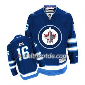 Reebok Winnipeg Jets Trikot Andrew Ladd #16 Heim Blau - Herren