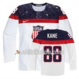 USA Team Trikot Patrick Kane #88 Heim Weiß - Kinder