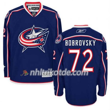 Reebok Columbus Blue Jackets Trikot Sergei Bobrovsky #72 Heim Blau - Herren