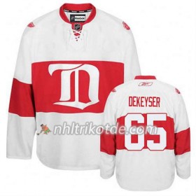 Reebok Detroit Red Wings Trikot Danny DeKeyser #65 Ausweich Weiß - Herren