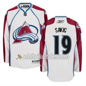 Reebok Colorado Avalanche Trikot Joe Sakic #19 Auswärts Weiß - Herren