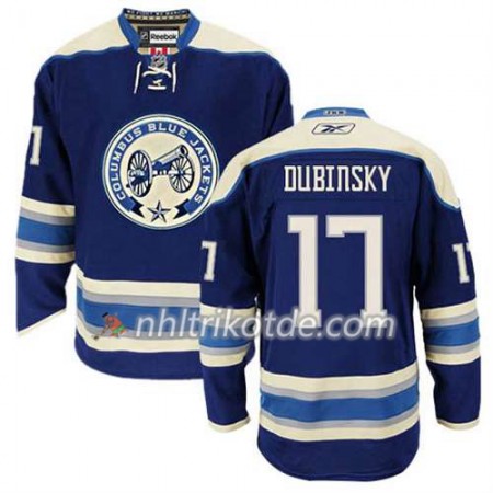 Reebok Columbus Blue Jackets Trikot Brandon Dubinsky #17 Ausweich Blau - Herren