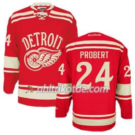 Reebok Detroit Red Wings Trikot Bob Probert #24 2014 Winter Classic Rot - Herren