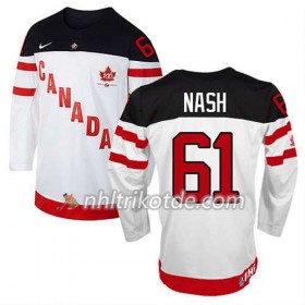 Reebok Canada Team Trikot Rick Nash #61 100th Anniversary Weiß - Herren