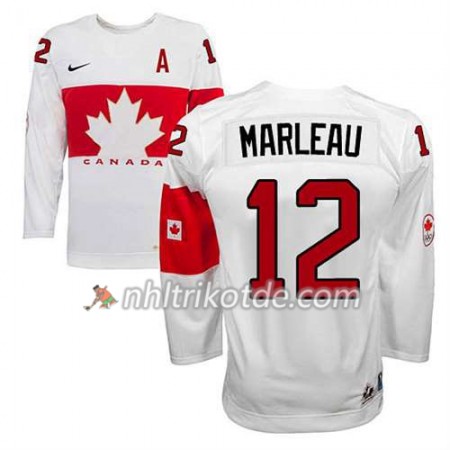 Canada Team Trikot Patrick Marleau #12 Heim Weiß - Kinder