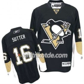 Reebok Pittsburgh Penguins Trikot Brandon Sutter 16 Schwarz Heim - Herren
