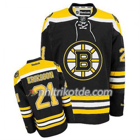 Reebok Boston Bruins Trikot Loui Eriksson #21 Heim Schwarz - Herren