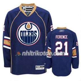 Reebok Edmonton Oilers Trikot Andrew Ference #21 Ausweich Blau - Herren