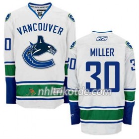 Reebok Vancouver Canucks Trikot Ryan Miller #30 Auswärts Weiß - Herren