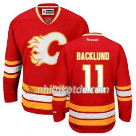 Reebok Calgary Flames Trikot Mikael Backlund #11 Ausweich Rot - Herren